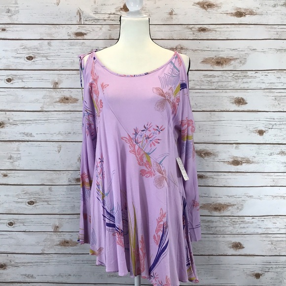 NWT Free People Clear Skies Cold Shoulder Tunic - Picture 3 of 8